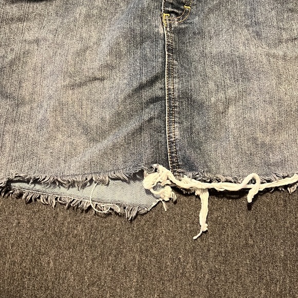 Blue denim Calvin Klein jean skirt size 7 - Picture 2 of 5